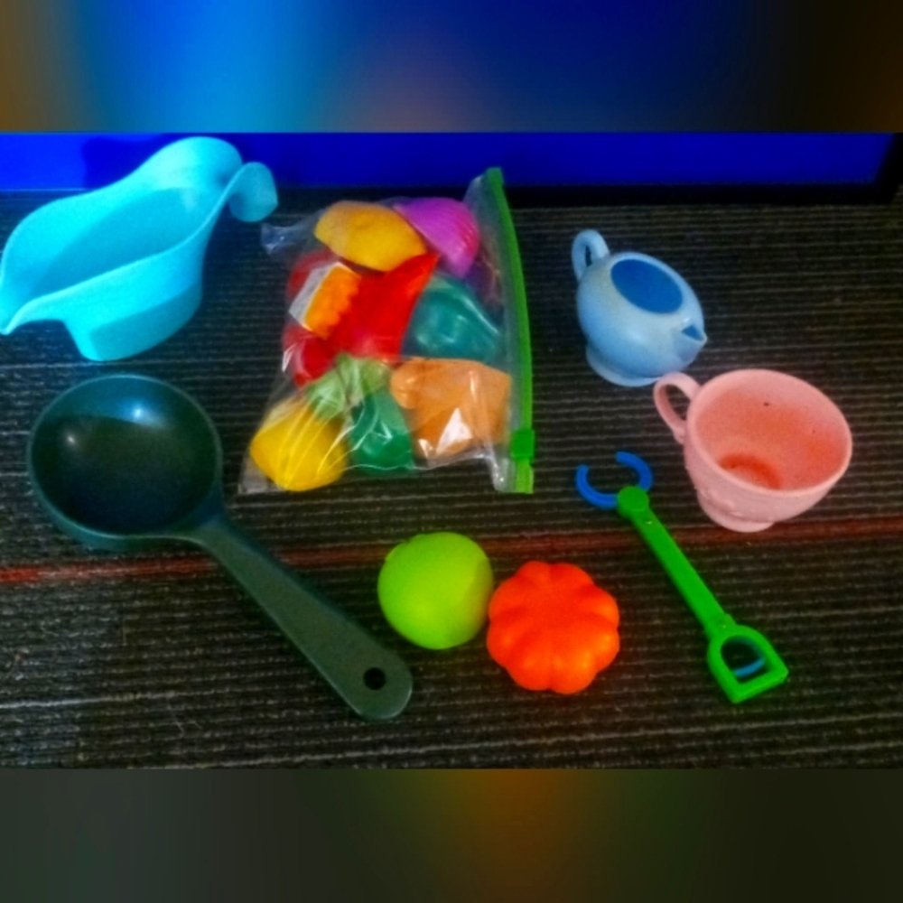 Colorful Kids Play Kitchen Set#21 pieces